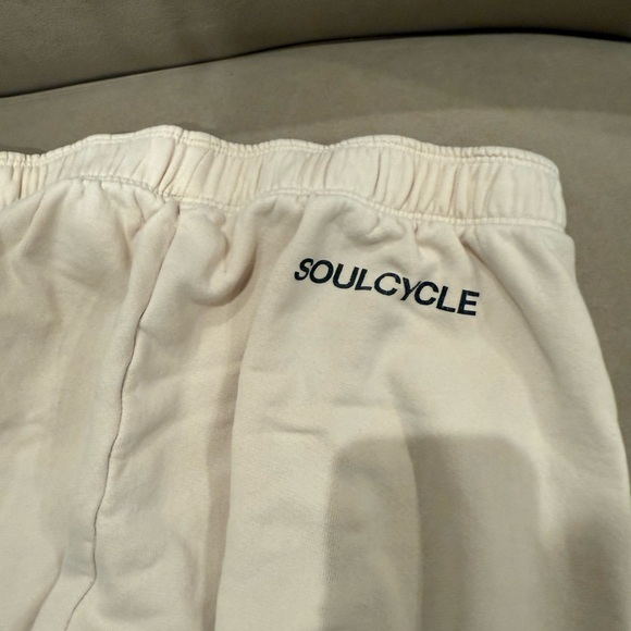 Light Pink Sweatpants with White Logo - Picture 4 of 4